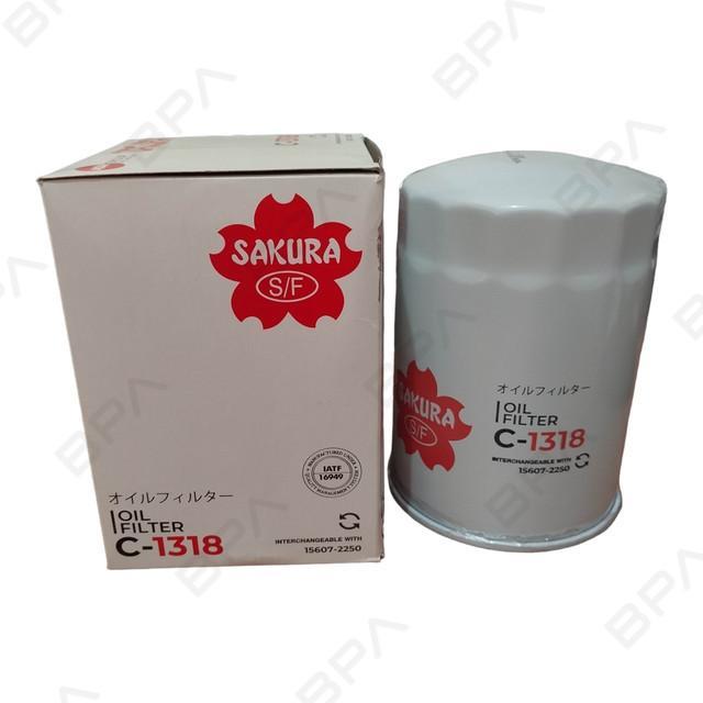 Filter Oli Truk Sakura C-1318 / Hino Dutro