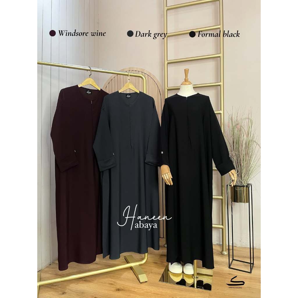 HANEEN ABAYA ONLY KAFFAH BY ZEEAUDREY