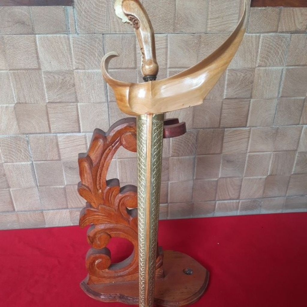 Keris Kyai Sengkelat Luk 13 Garapan Halus,Pamor Gubet