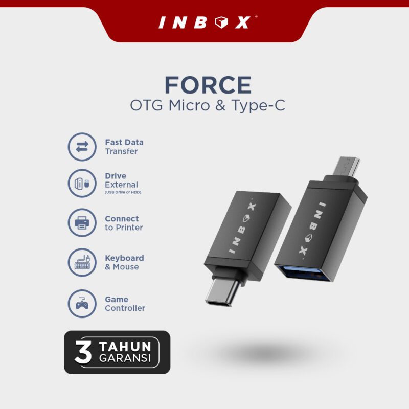 OTG INBOX USB TO MICRO / TYPE C