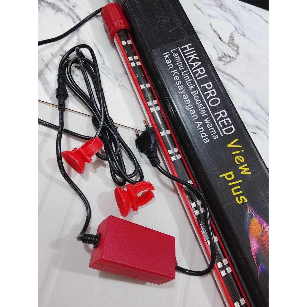 LAMPU TANNING ARWANA SUPER RED // LAMPU AQUARIUM ARWANA // LAMPU TANNING PRO RED VIEW ARWANA // HIKA