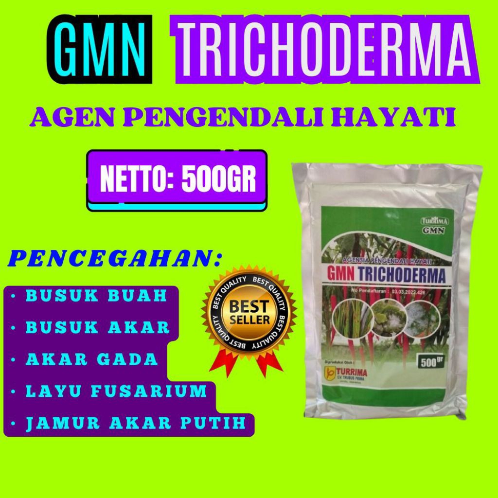 PALING MURAH !! Trichoderma Perisai Ajaib, Trichoderma Sp, Trichoderma Sebagai Biofertilizer Isi 500
