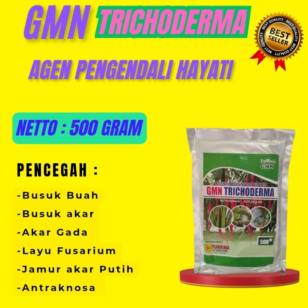 PALING MURAH  Tricoderma Japonica, Tricoderma Kocor, Tricoderma Murni Isi 500gram