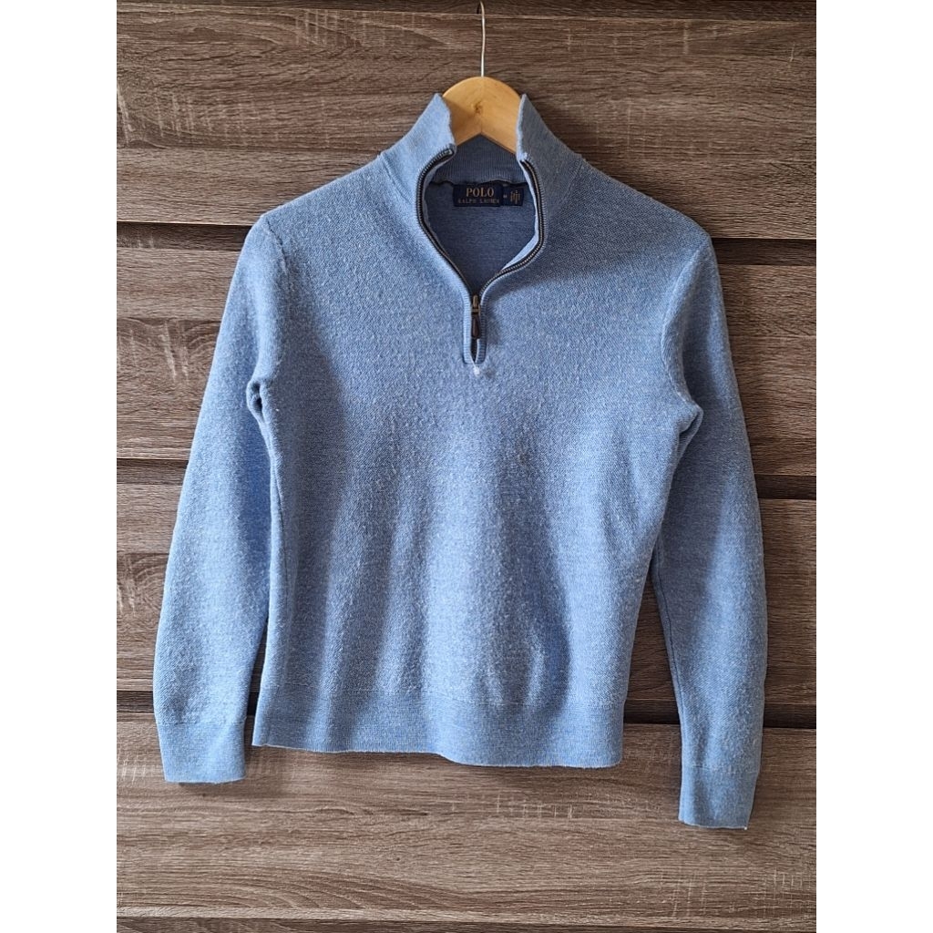 RL Sweater Half Zip Wanita