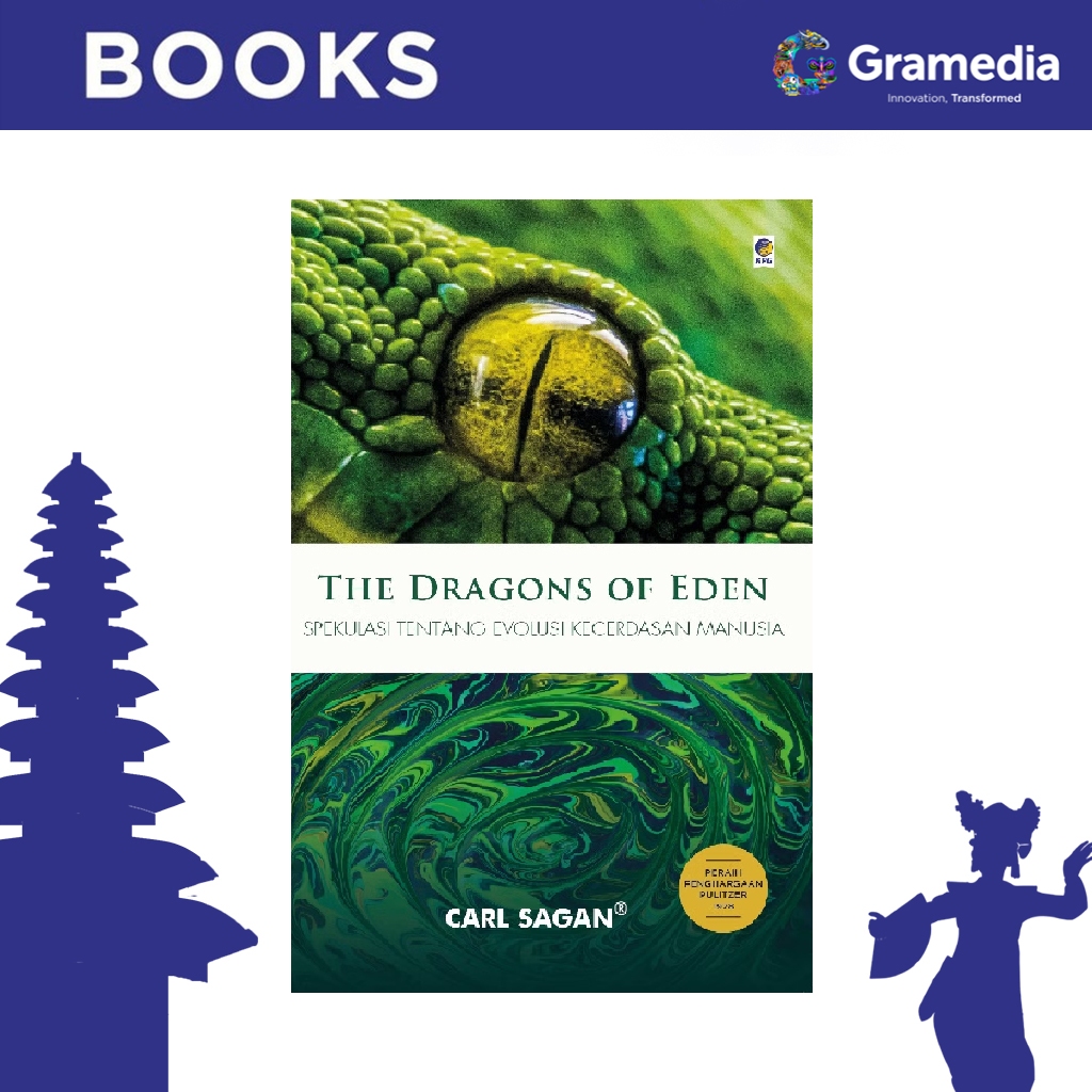 Gramedia Bali - The Dragons of Eden