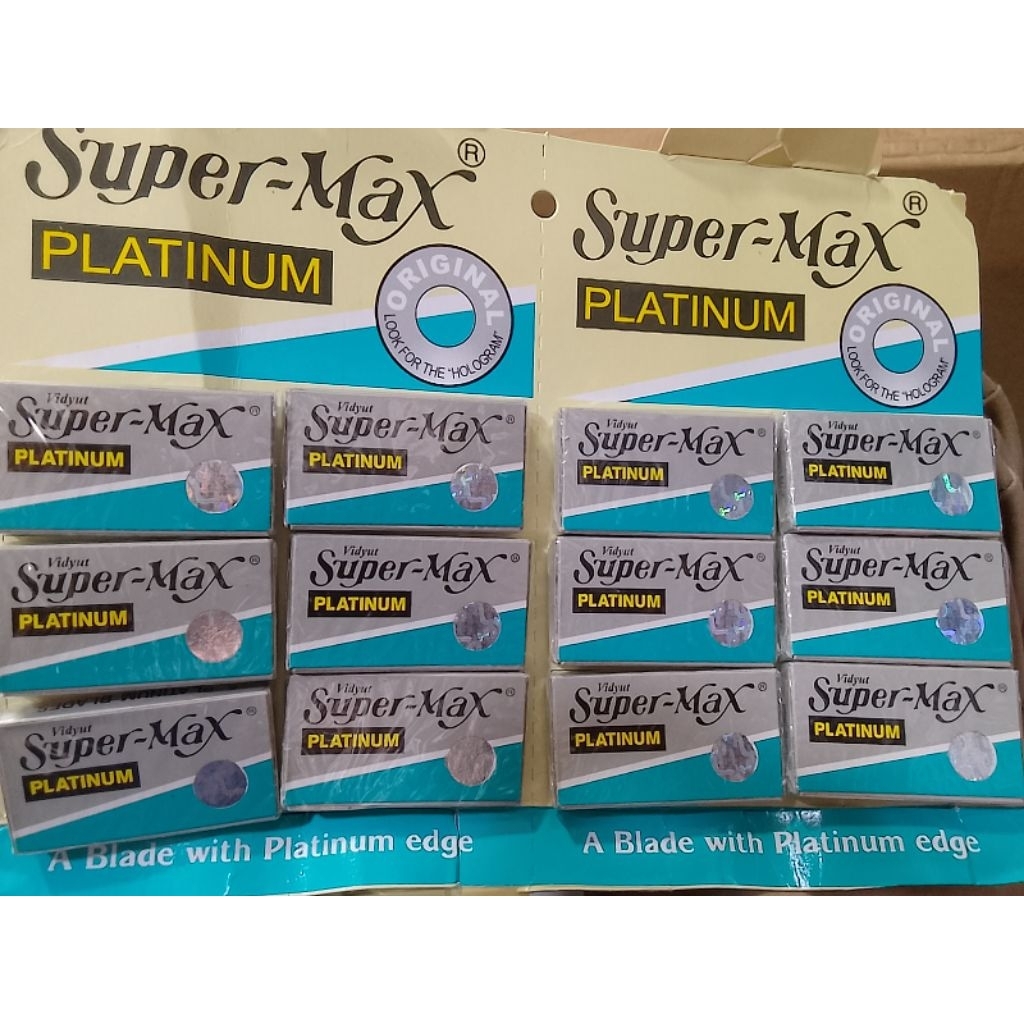 ECER SILET SUPER-MAX PLATINUM/1 BOX 5 PCS SILET SUPER-MAX PLATINUM