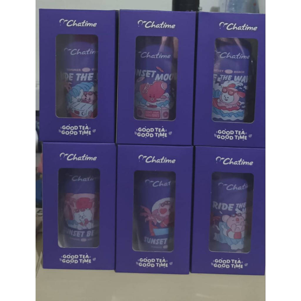 tumbler chatime x BT21