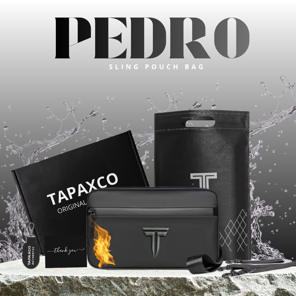 TAPAXCOI Pedro Max tas handbag Exclusive Series Limited Edition Waterproof Pria