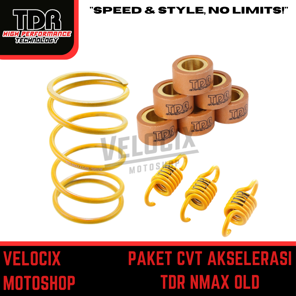PAKET CVT AKSELERASI TDR NMAX OLD