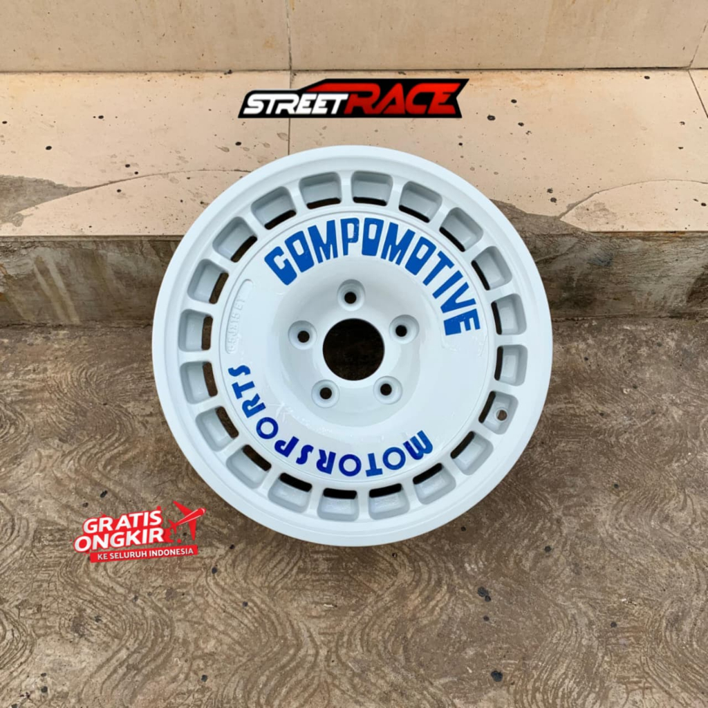 VELG MOBIL RELY LOOK BUAT X-TARIL TERIOS RUSH RING 15 5x114,3 WARNA PUTIH