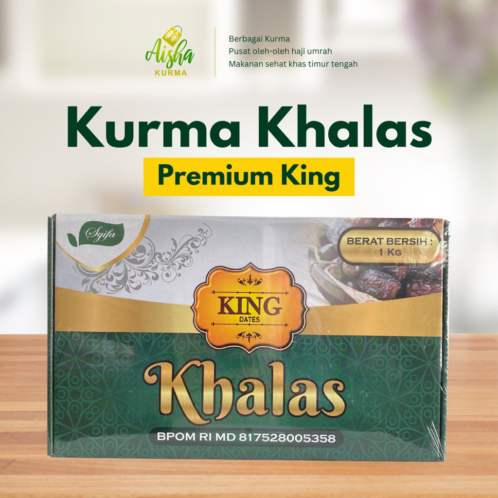 KURMA KHALAS KING 1 KG | Kurma Khalas Best Seller