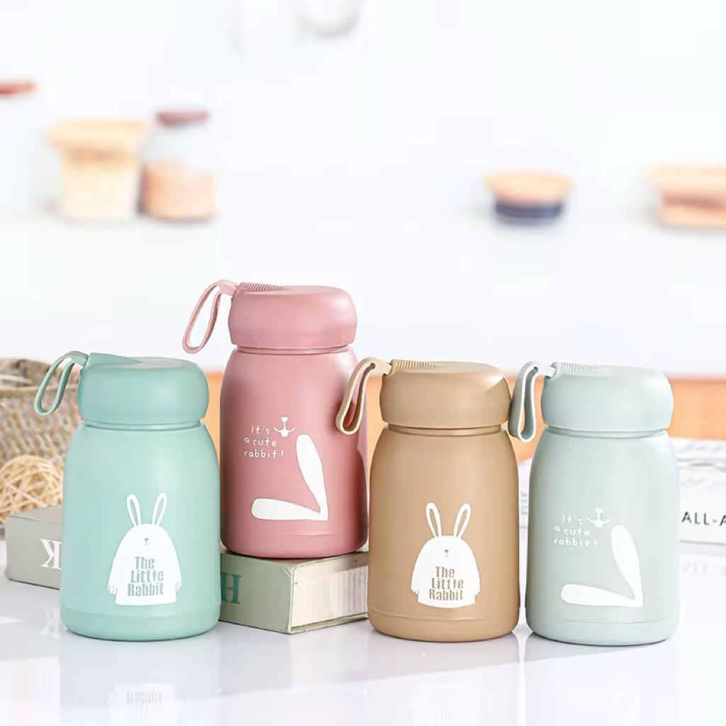 [PSS] TB-03 BOTOL MINUM KACA ANAK KARAKTER | TUMBLR KACA | GELAS MINI KACA | TERMOS MINI | SOUVENIR 