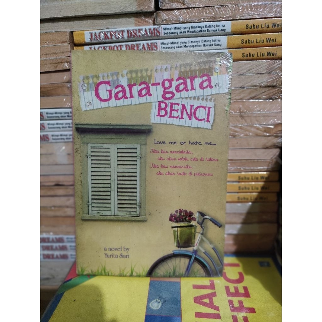Novel gara-gara Benci Love me or hate me ..