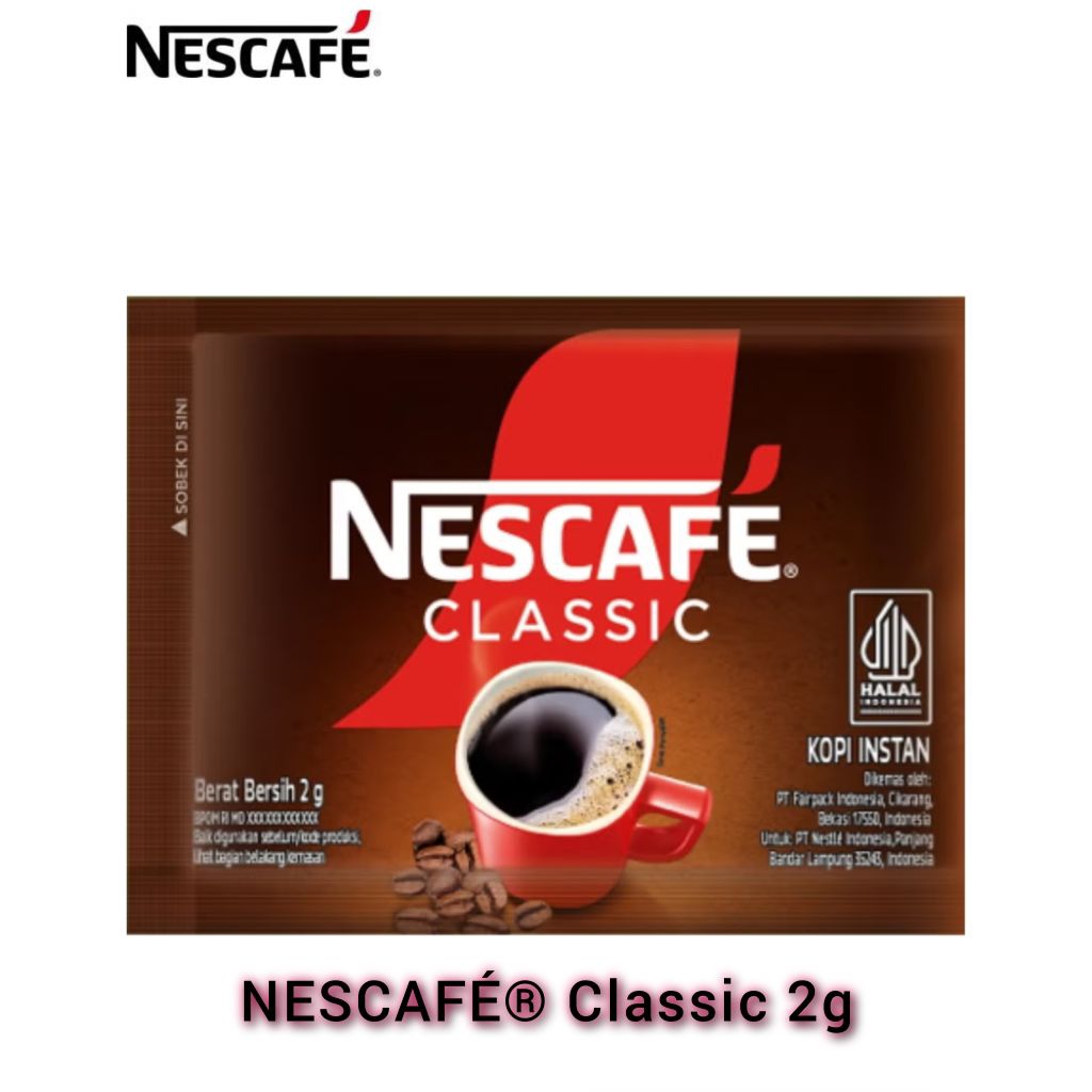 Nescafe Classic Sachet 2g