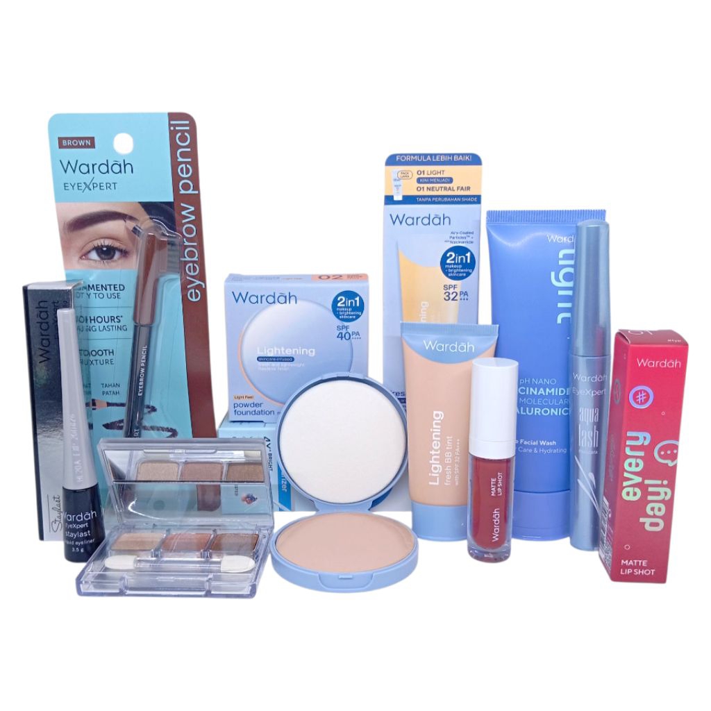Wardah Paket Make Up/  Wardah Original / Wardah Hemat