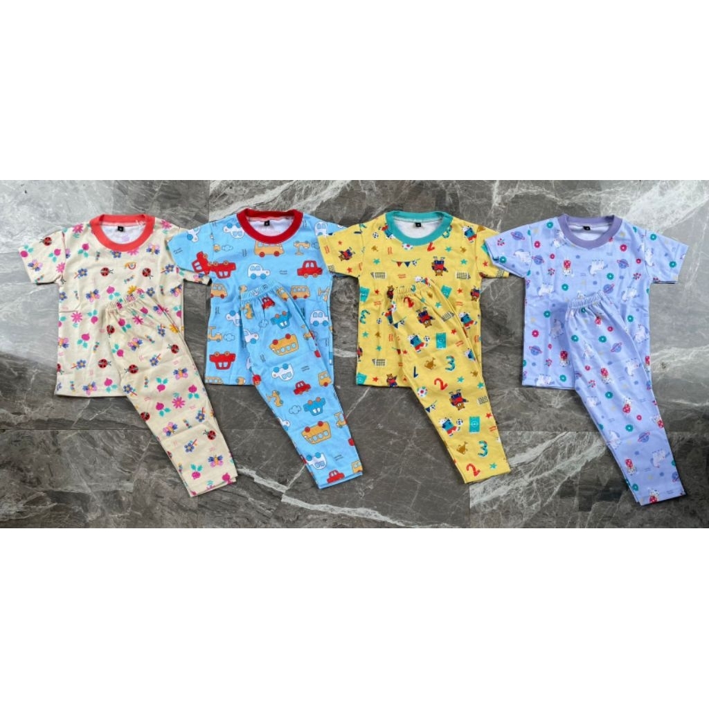 [SIAP KIRIM] SETELAN ANAK SISA KAIN PABRIK - BAHAN VELVET JUNIOR - MOTIF TERBARU