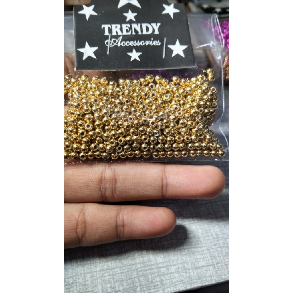 Mutiara metalik semi jepang 3mm