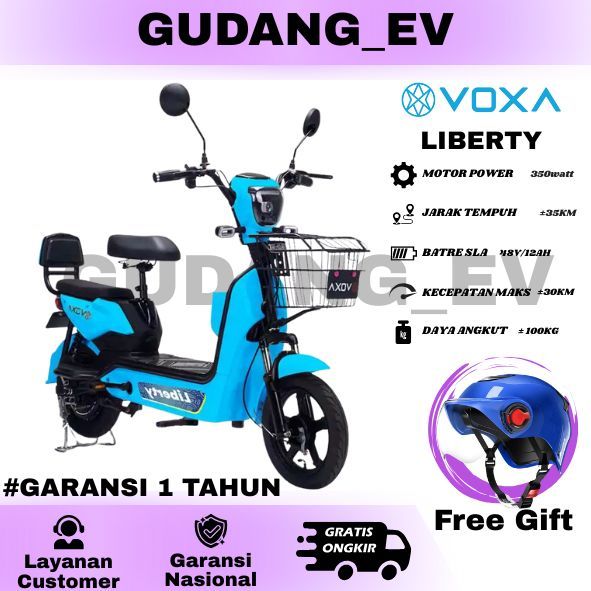 OXA sepeda listrik LIBERTY motor 350WATT Dewasa anak murah terbaru