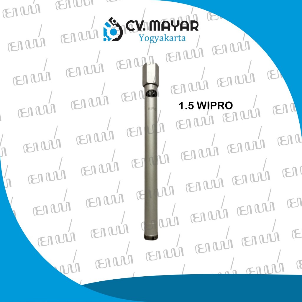 WIPRO -  Mata Bor Coring Beton - Mata Mesin Bor Beton - Panjang 370 mm