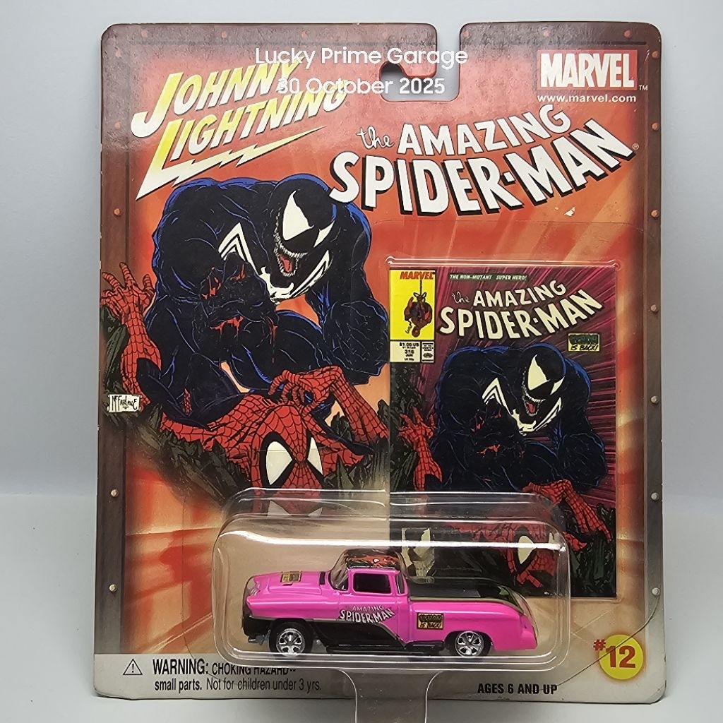 Johnny Lightning Kopper Kart edisi the amazing spiderman thn 2002