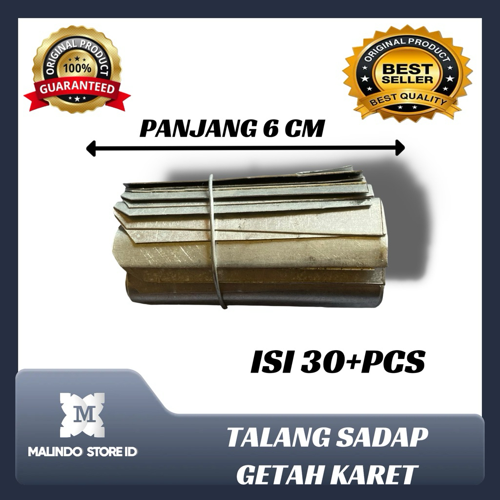 Talang Getah Karet / Talang Sadap Getah Karet
