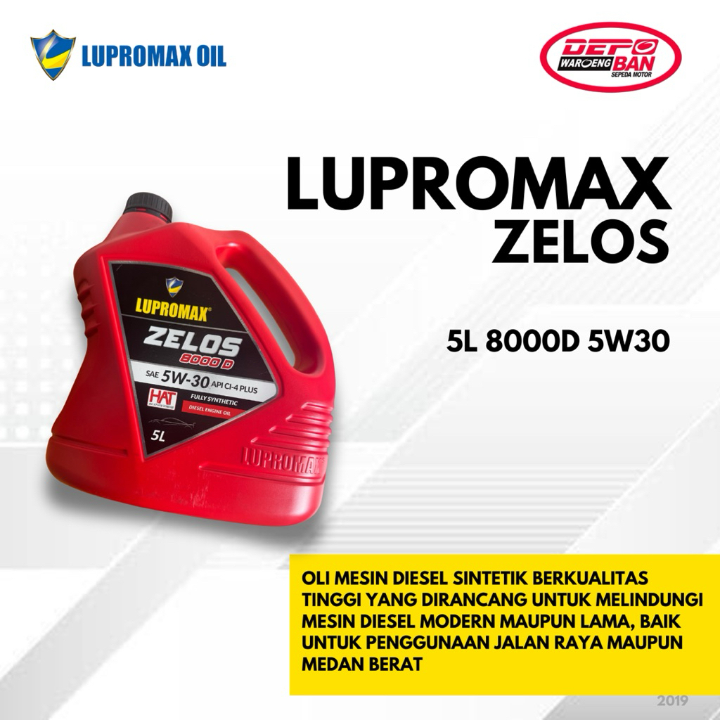 OLI 5L ZELOS 8000D 5w30 LUPROMAX ORIGINAL NEW