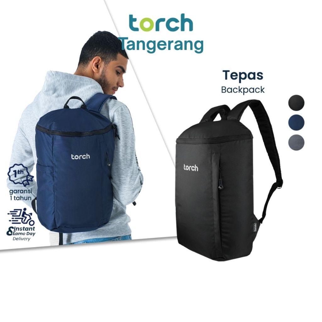 TORCH Tepas Backpack Tas Ransel Gendong Pria Wanita Anti Air