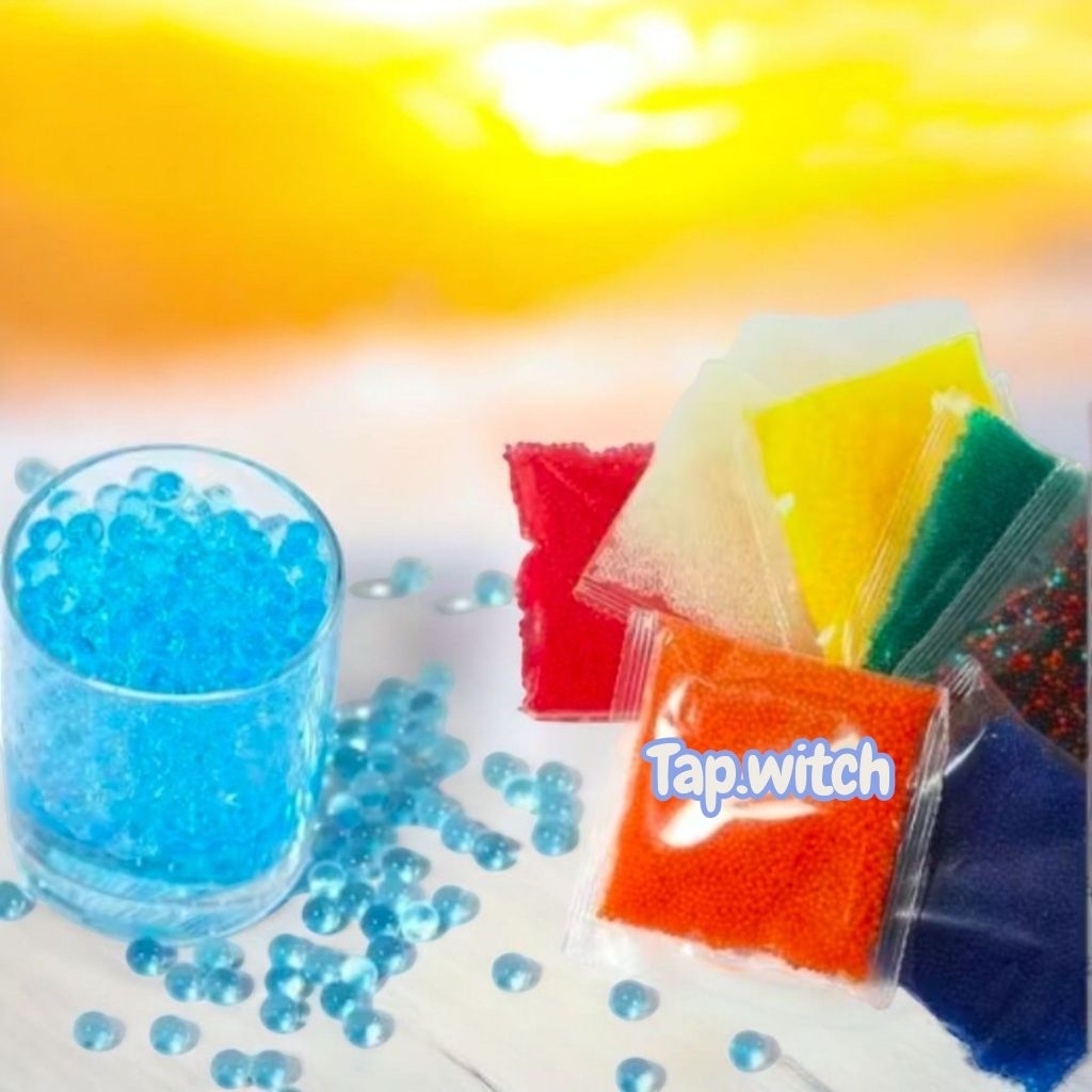 refill water gel / peluru isi  5000 butir / Refill Peluru Jelly 7-8 MM