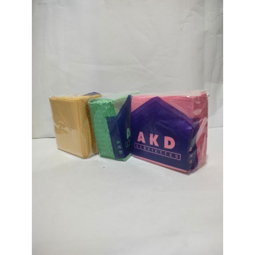 Tissue Prasmanan - Tissue Napkin AKD warna belah 2
