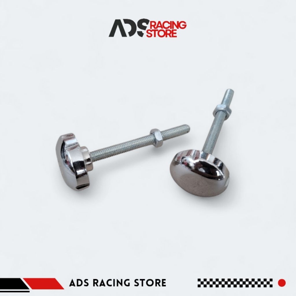 Baut Box Aki C70 CB100 CB125 Universal Chrome 1pcs