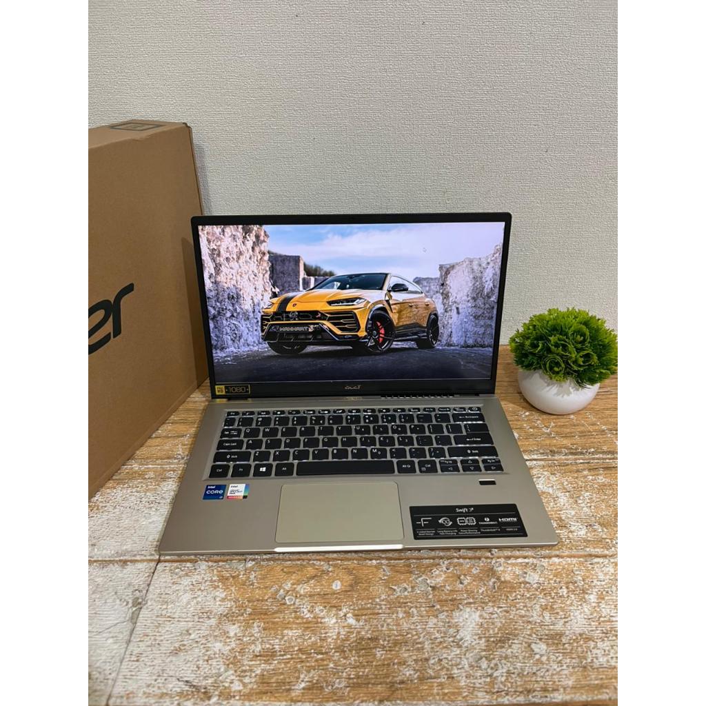 TEBUS MURAH LAPTOP ACER SWIFT SF314-510G INTEL CORE I7 GEN 11 RAM 16GB SSD 512GB INTEL IRIS MULUS