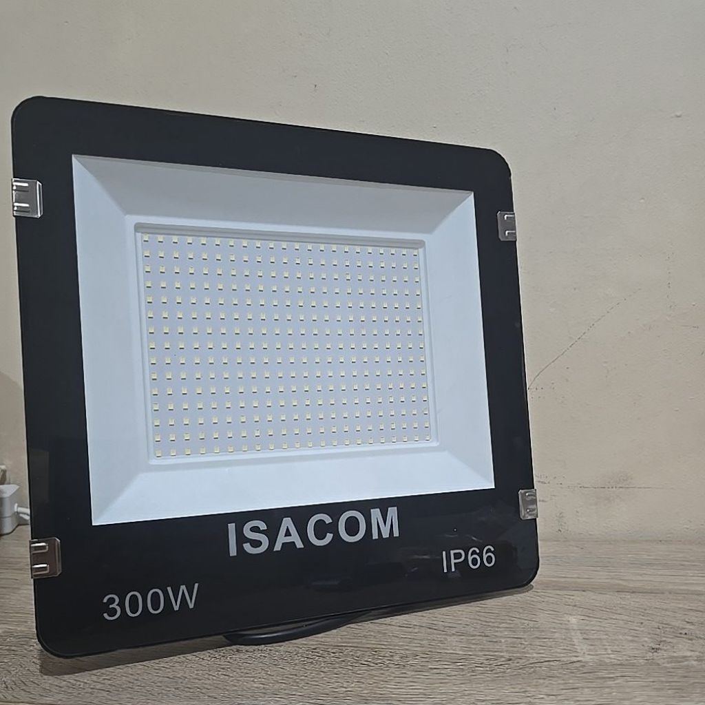 ISACOM LAMPU SOROT LED 300 WATT / LED FLOODLIGHT 300W IP66