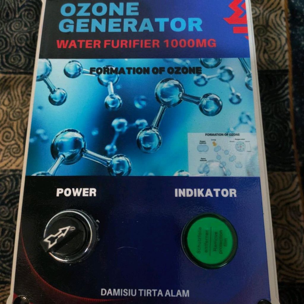 ozone generaror multifungsi, ozon sayuran, ozon air, ozone udara 1000mg