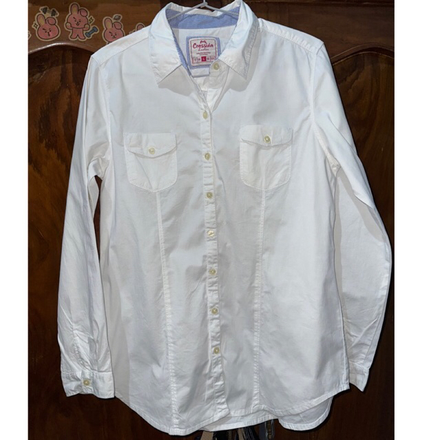 Kemeja Putih Slimfit Cressida