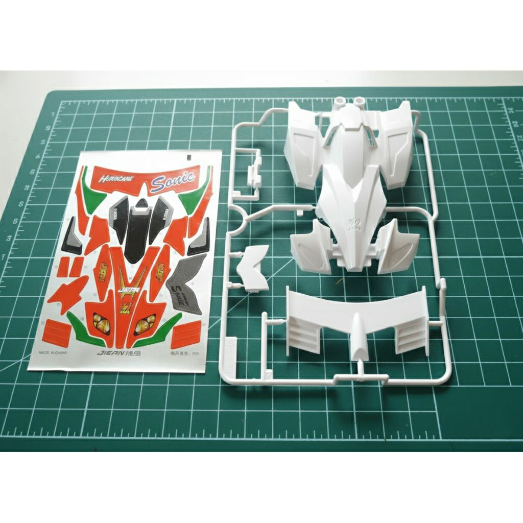 Body Tamiya Hurricane Sonic Super TZ Chassis Rep Jiepin