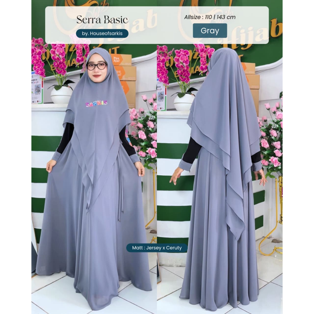 SERRA BASIC DRESS BY SARKIS HIJAB