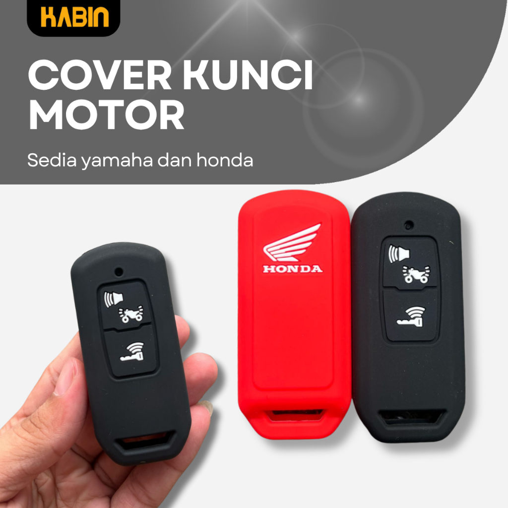 Cover Remote / Cover Keyless Remote / Smart Key / Casing Case Silikon Karet Remote Motor Honda Vario