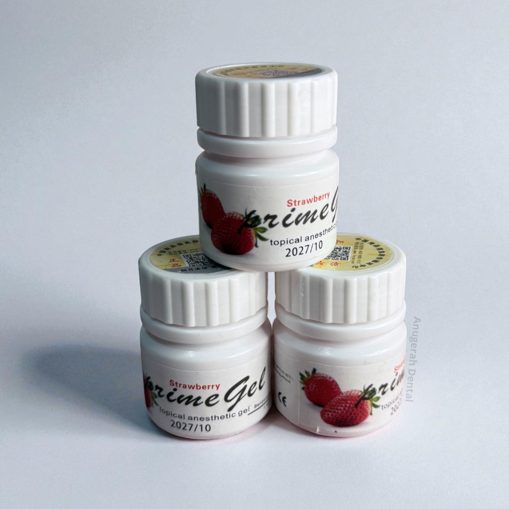 Prime Gel – Topikal Anestesi 20% Benzocaine | Gel Bius Oles Pereda Nyeri Gigi & Gusi