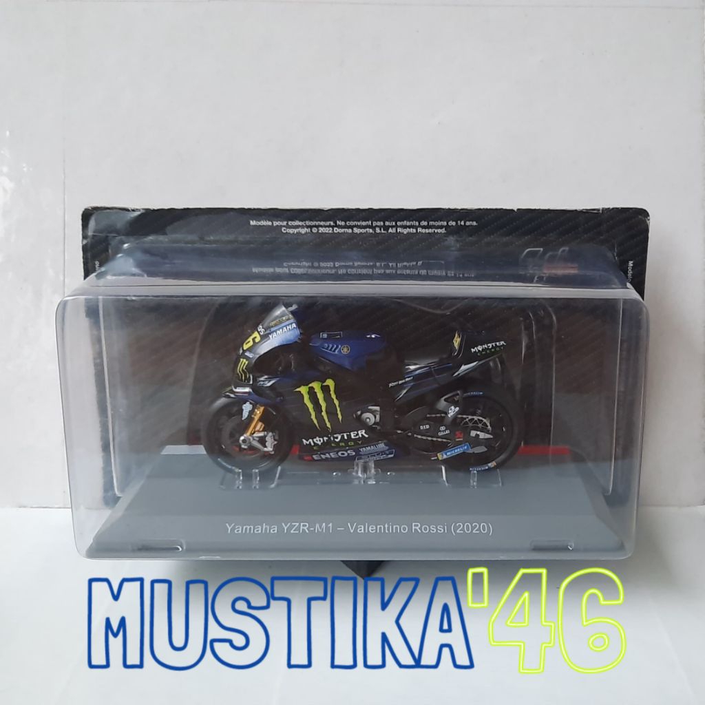 diecast motogp langka Valentino rossi 2020 altaya