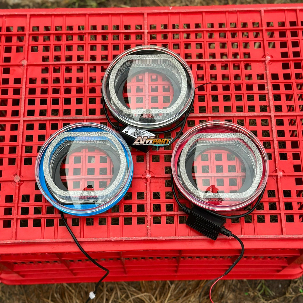 REFLEKTOR RETROFIT SET KACA SHOURD 5D WRGB PNP BILED 3INCH 2,5INCH PNP BATOK 5,75INCH CB CD L2G YL