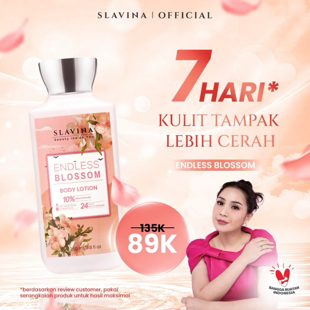 INSTANT SLAVINA Body Lotion Endless Blossom - Spill the night lotion - Crush on You Lotion - Love Jo