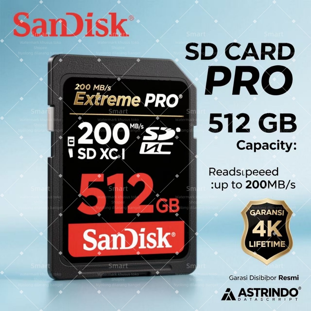 SanDisk Official Store ID Ultra Extreme PRO 512GB 256GB 128GB 64GB 32GB 16GB Micro SD TF Memory Card