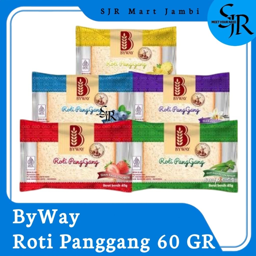 [Roti] ByWay Roti Panggang 60gr