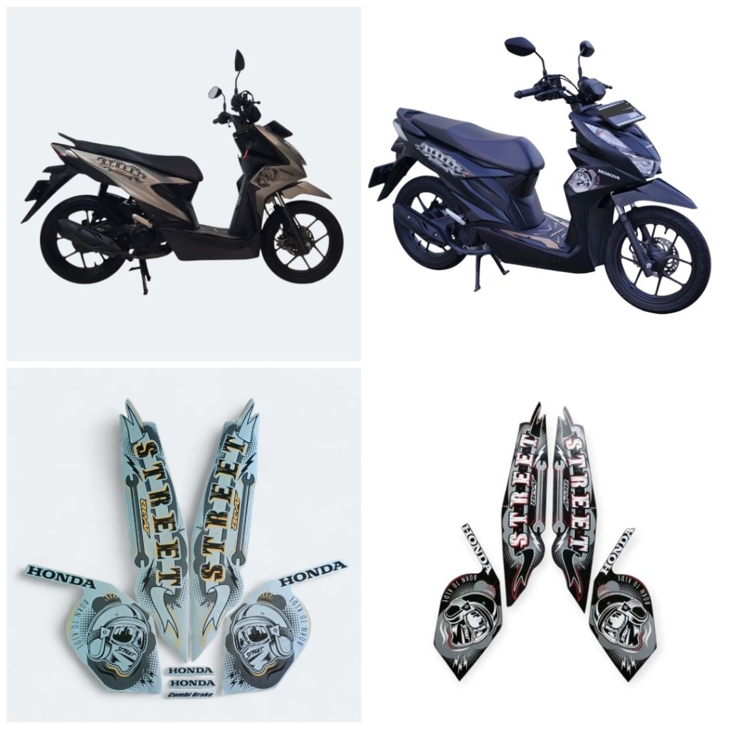 striping lis body motor beat street 2023