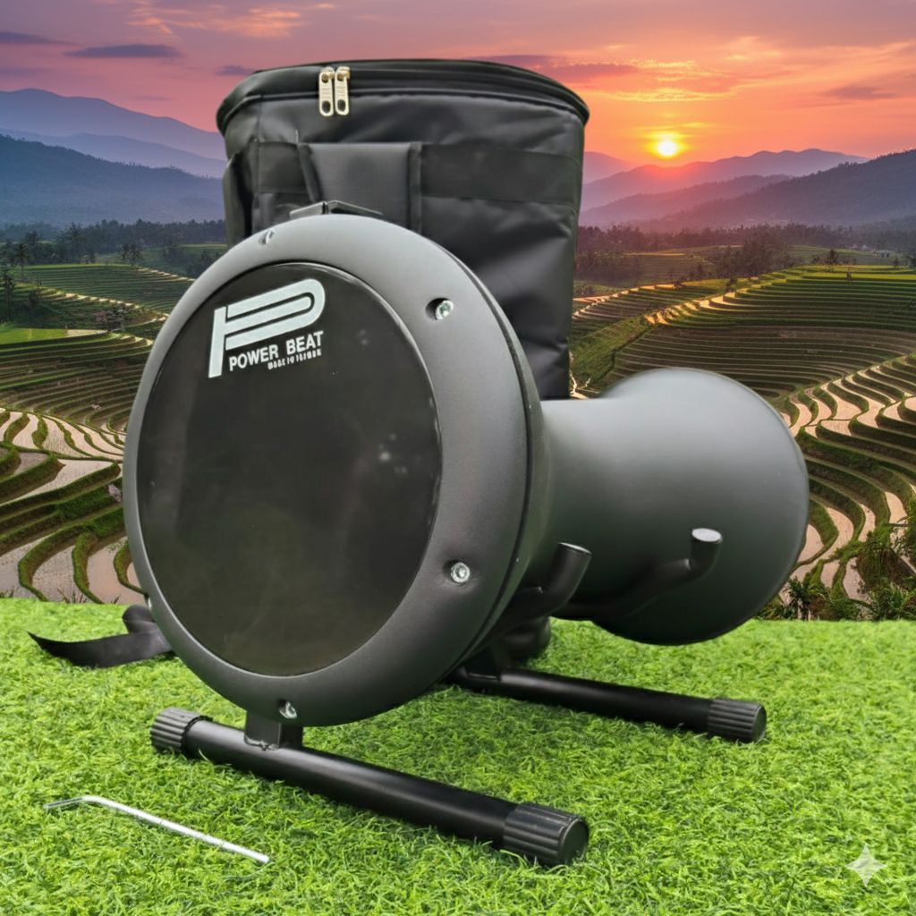 Darbuka Polos 8inch Termurah Bahan Alumunium Free Kunci L