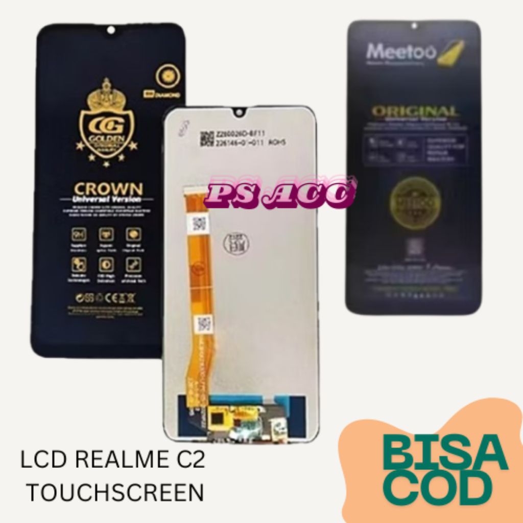 Lcd Realme C2 Touchscreen Realme C2
