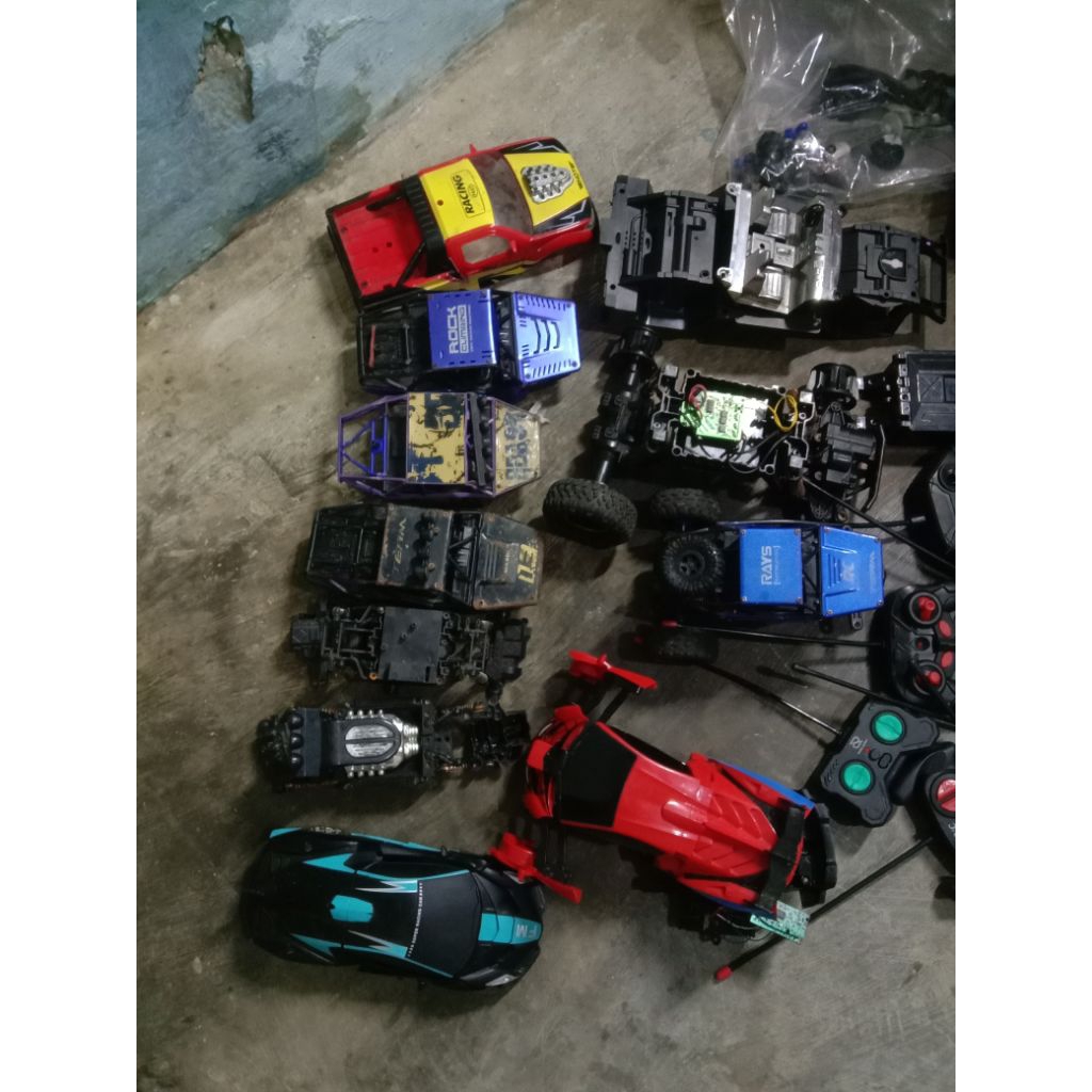 RC QD part  2wd 4wd bongkaran bekas