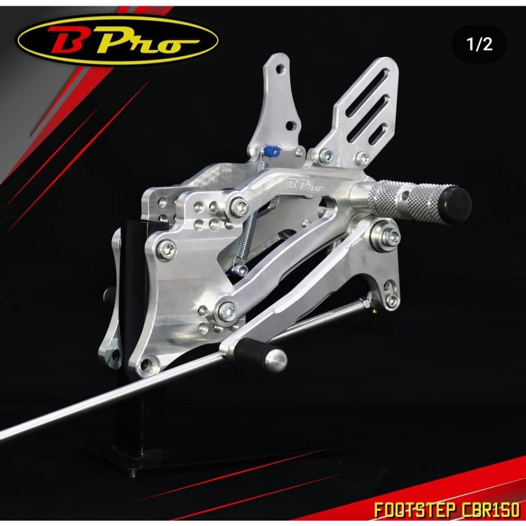 Bpro Footstep Underbone R15 V3  Cbr Cb 150r Gsx Vixion Sonic Rx king  Mx King Ninja B pro