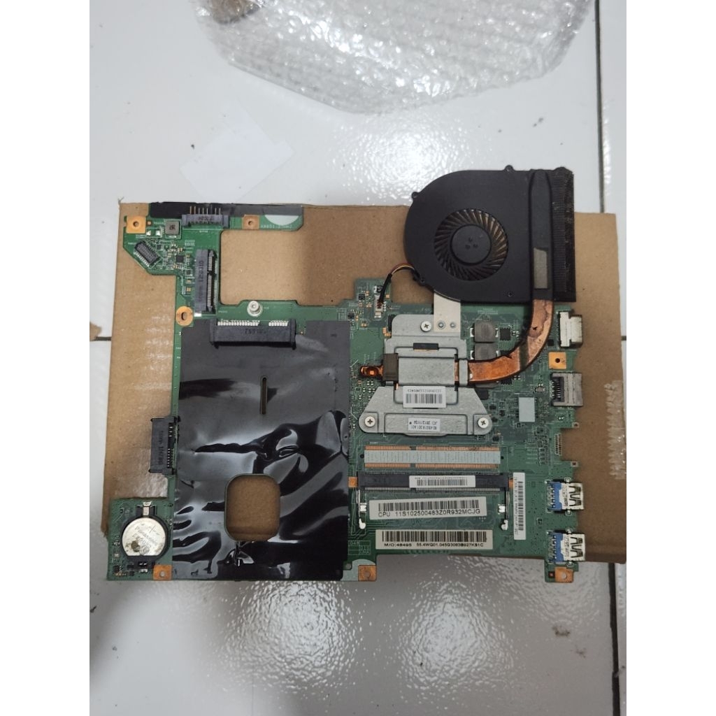 motherboard mainboard mesin laptop lenovo g480 intel celeron 1000m original