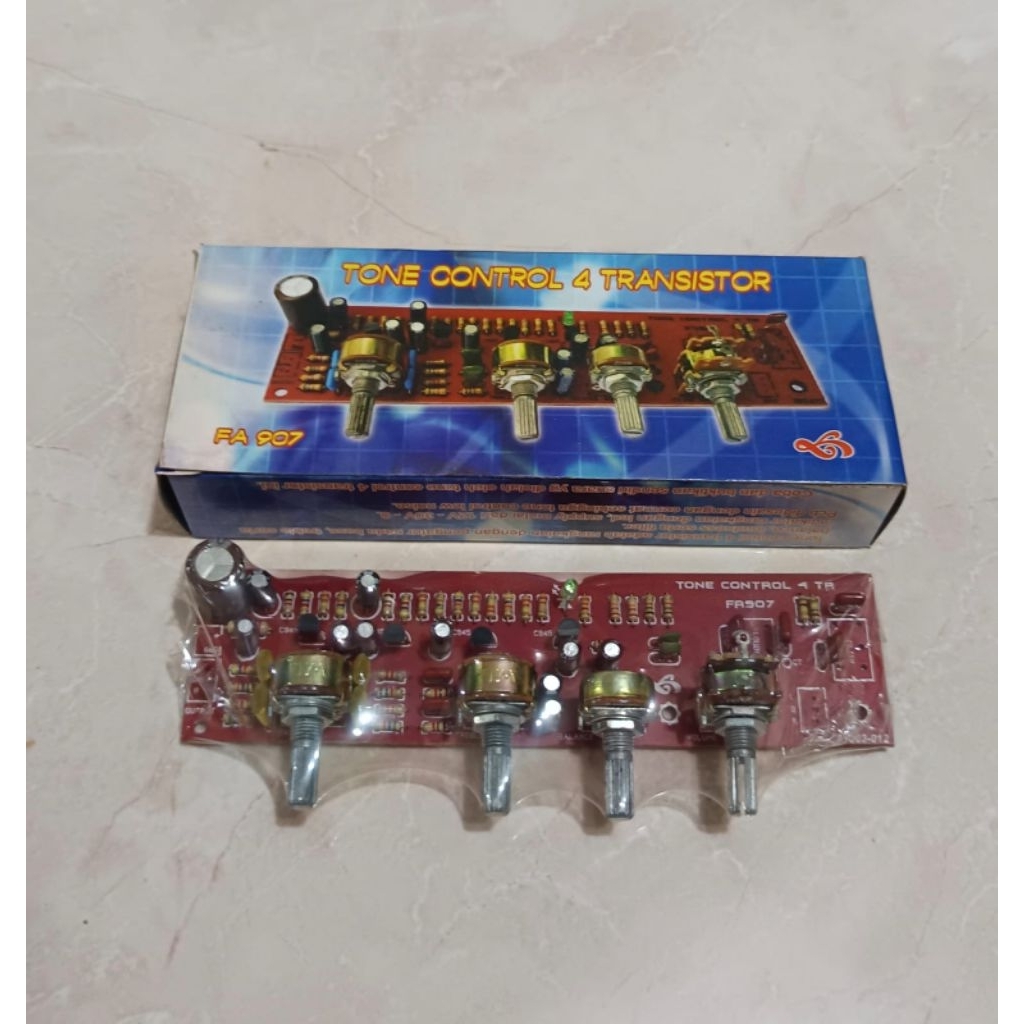 Tone control Audio 4 Transistor